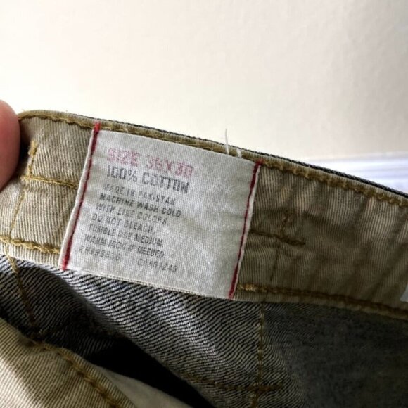 Ecko Unltd Men's Size 36x30 100% Cotton Relaxed Fit Dark Wash Jeans Baggy Y2K - Picture 5 of 6